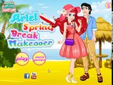 Ariel Spring Break Makeover -Cartoon for children -Best Kids Games -Best Baby Games -Best Video Kids