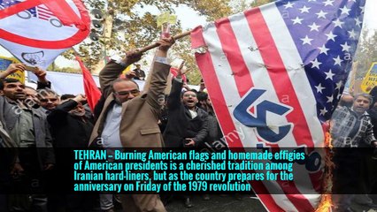 Burn an American Flag? Some Iranians Are Saying No