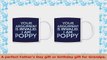 Grandpa Gag Gift Your Argument is Invalid I am Poppy 2 Pack Gift Coffee Mugs Tea Cups Blue 45d557b5