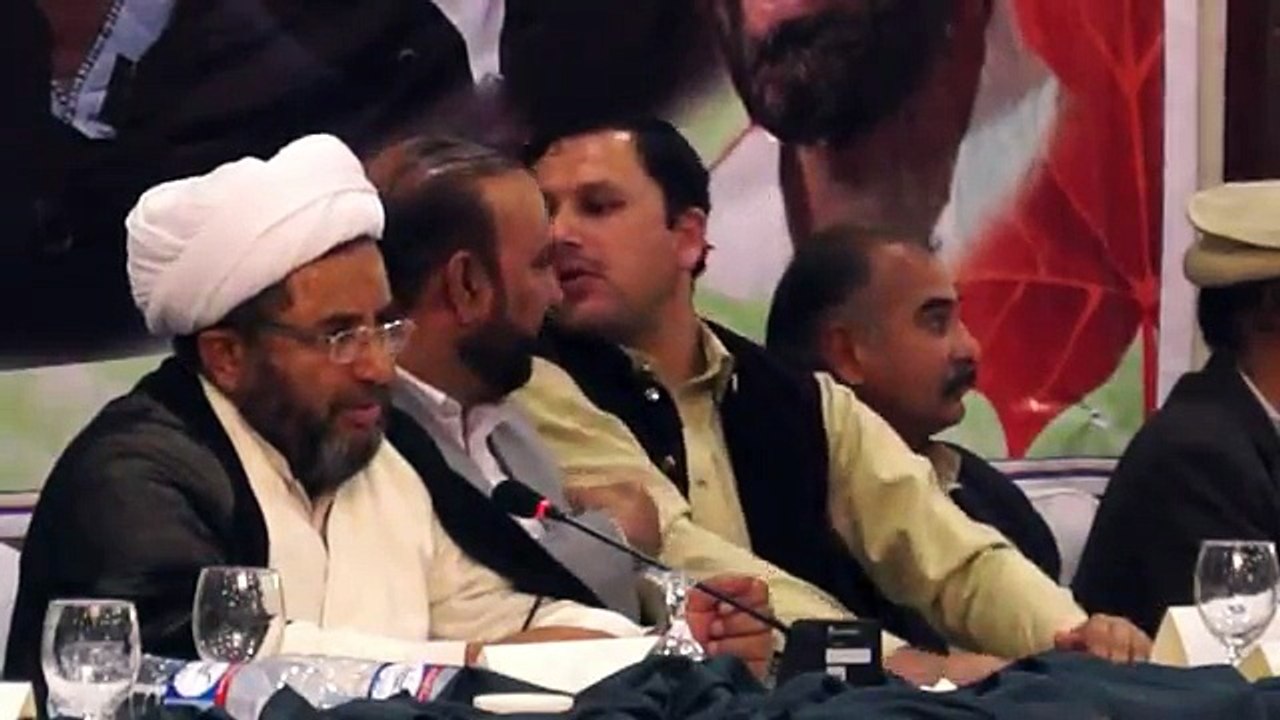 Aarif Hussain Wahidee speech All parties Conference held in Islamabad 31 Jan 2017