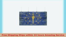 Rustic Indiana State Flag 36x54 Giclee Gallery Print Wall Decor Travel Poster 8083db0f