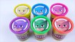 Learn Colors Play-Doh Surprise Eggs Tubs Dippin Dots PJ Masks Owlette Gekko Luna Girl