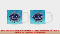 Custom Sailing Gifts Captain Your Name Personalized Nautical 2 Pack Gift Coffee Mugs Tea 3418ae79