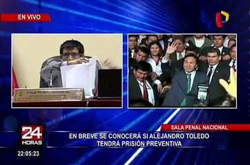 Poder Judicial ordenó 18 meses de prisión preventiva contra Alejandro Toledo