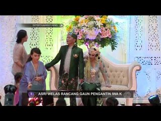 Asri Welas rancang gaun pengantin Iwa K