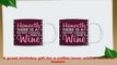 Office Humor Gifts Decent Chance this is Wine 2 Pack Gift Coffee Mugs Tea Cups Maroon bf20efe4