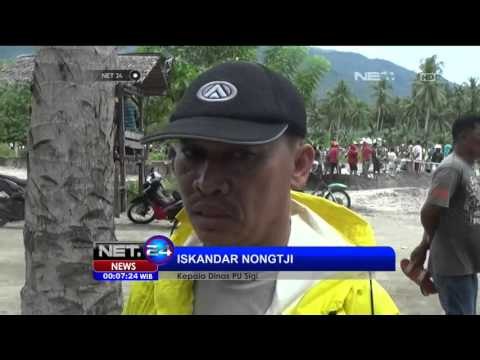 Jembatan Ambruk 2 Truk Tercebur ke Sungai, 1 Sopir Tewas - NET24