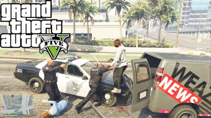 GTA 5 PLAY AS A COP, SUPERCOP! (GTA 5 Funny Moments)