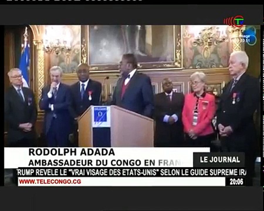 Journal de 20h TVCongo du mercredi 08 février 2017 -By Congo-Site