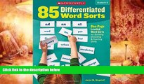 Audiobook  85 Differentiated Word Sorts: One-Page Leveled Word Sorts for Building Decoding