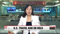 U.S. appeals court upholds suspension of Trump's travel ban