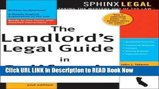 [Popular Books] The Landlord s Legal Guide in California, 2E (Complete California Landlord s Kit)