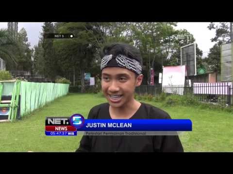 WNA asal Kanada Perduli Permainan Tradisional - NET5