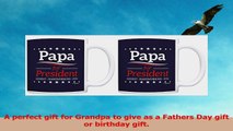 Political Gifts Papa for President Grandpa Gifts Funny 2 Pack Gift Coffee Mugs Tea Cups 5c7fb7b3