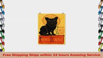 French Bulldog  Retro Chien Noir Ad 16x24 Giclee Gallery Print Wall Decor Travel Poster 148d60ca