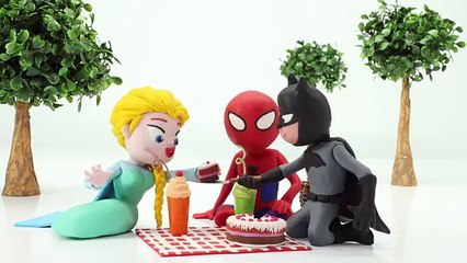 BIG GIANT VS FROZEN ELSA !! w/ Spiderman Pink Spidergirl Joker Superhero in Real Life Prank Movies