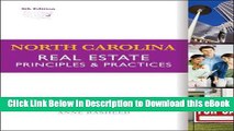 [Read Book] North Carolina Real Estate: Principles and Practice Mobi