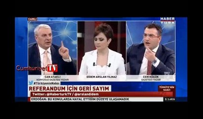 Canlı yayında büyük kavga