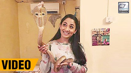 Shruti Ulfat's Controversial Video With Cobra Snake