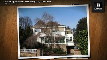 Location Appartement, Strasbourg (67), 1 250€/mois