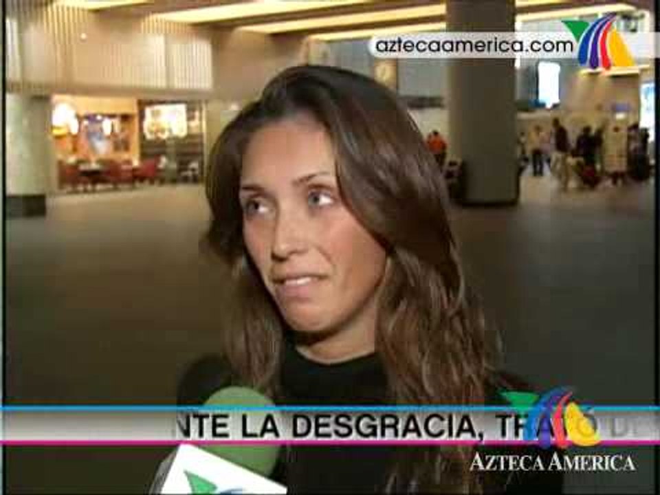 Anahi y su experiencia en el terremoto