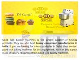Bakery Machinery India | Bakery Machinery Suppliers | Best Bakery Machines Dealer
