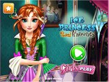 Ледяная принцесса настоящая игра стрижки , веселые игры для детей , игры для детей , лучшая игра для