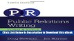 [Read Book] Public Relations Writing: Form   Style (Wadsworth Series in Mass Communication and