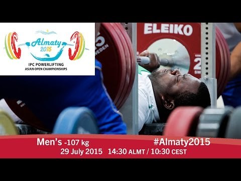 Men's -107 kg | 2015 IPC Powerlifting Asian Open Championships, Almaty