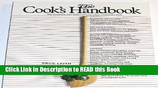 Read Book Cooks Handbook Full Online