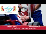 Men's -97 kg | 2015 IPC Powerlifting Asian Open Championships, Almaty