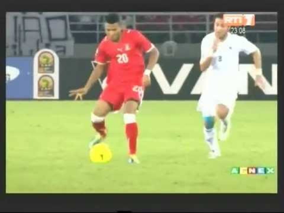 CAN 2012/Groupe A Guinée équatoriale-Libye (1-0)