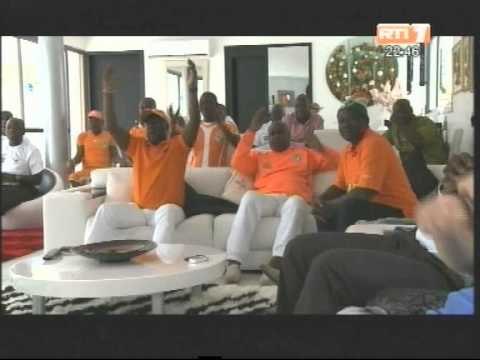 CAN 2012/Cȏte dIvoire - Soudan. Ambiance de match chez les Bictogo
