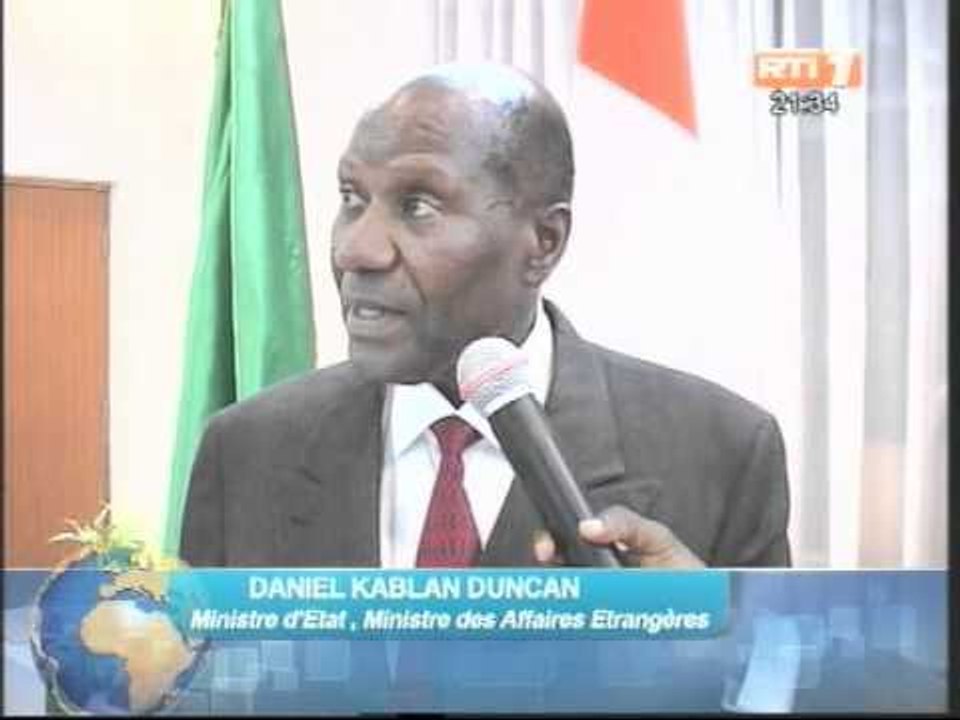 Cérémonie d'au-revoir en l'honneur de Moustapha Sene, l'ambassadeur du Sénégal en Côte d'Ivoire