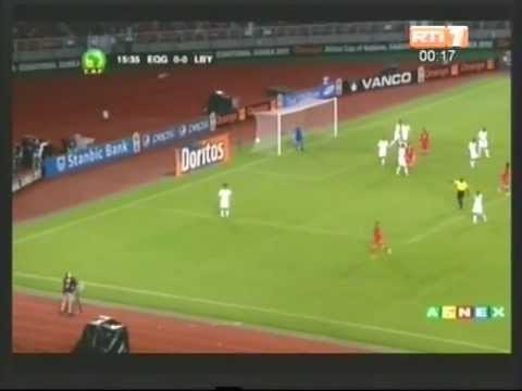 CAN 2012: Temps forts du match Guinée Equatoriale - Lybie (1-0)