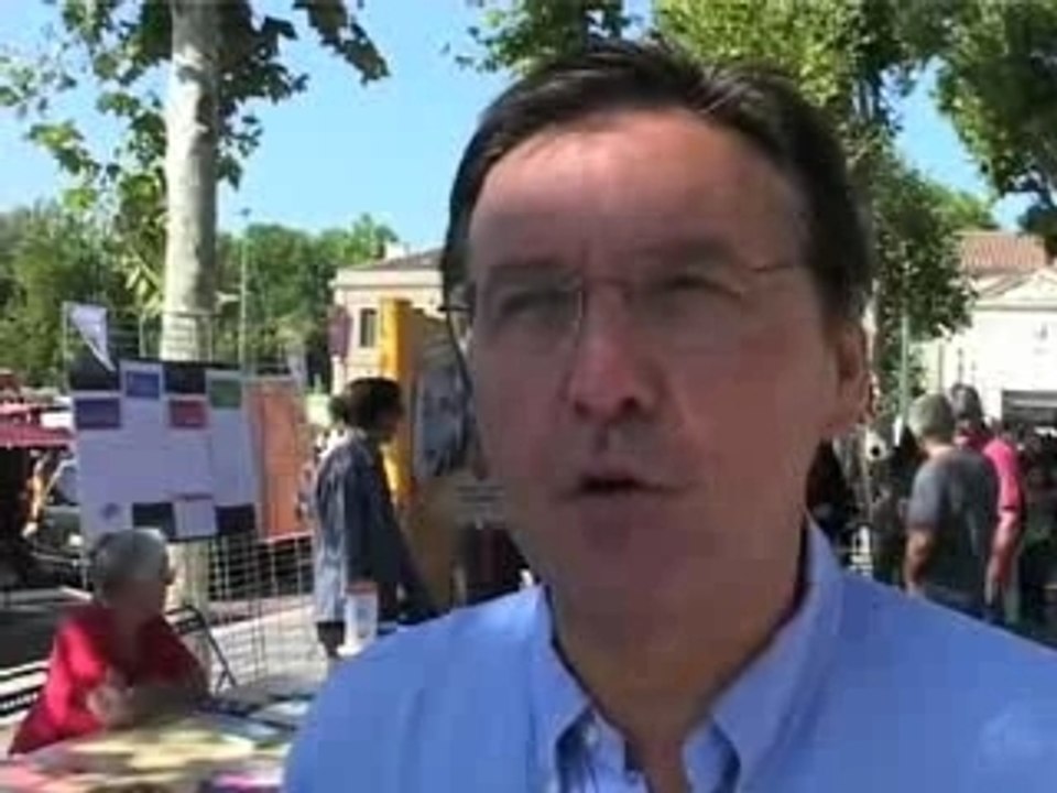 Marché aux Assoc . La Paillade.