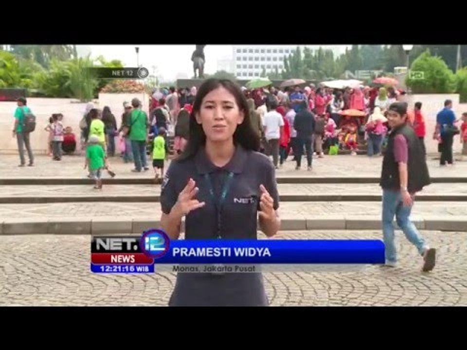 Pengunjung Monas Meningkat 3 Kali Lipat Saat Libur Panjang - NET12