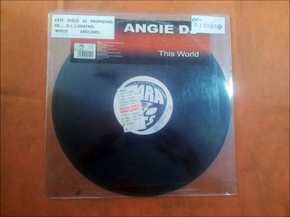 ANGIE D.J.(DISCO.(ORIGINAL MIX.)(12''.)(2001.)