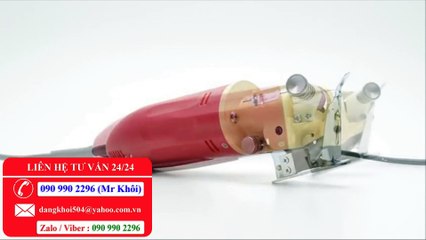 Máy Cắt Vải Cầm Tay MiNi YJ-50 - Máy Màu Đỏ