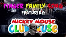 Mickey Mouse Halloween House of Scary Costumes Finger Family Song!