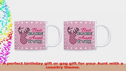 Best Aunt Gifts Best Buckin Aunt Ever Gag Gifts 2 Pack Gift Coffee Mugs Tea Cups Pink 040791b5