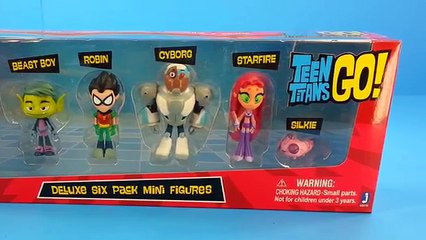 Teen Titans Go Toys Unboxing & Review Teen Titans Go Minifigures