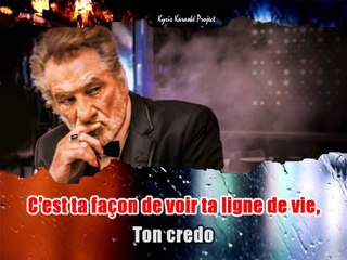 Eddy Mitchell - Il faut vivre vite KARAOKE / INSTRUMENTAL
