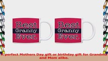 Best Grandma Gifts Best Granny Ever Mothers Day 2 Pack Gift Coffee Mugs Tea Cups Pink ae2453d4