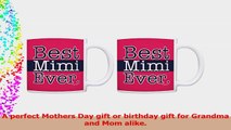 Best Grandma Gifts Best Mimi Ever Mothers Day 2 Pack Gift Coffee Mugs Tea Cups Pink 1d9d14d2