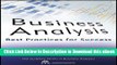 [Read Book] Business Analysis: Best Practices for Success Mobi