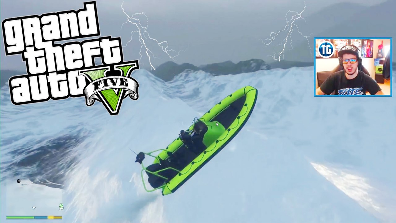 GTA 5 TSUNAMI MOD, PART #1 (GTA 5 Funny Moments)