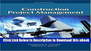 [Read Book] Construction Project Management (2nd Edition) Kindle