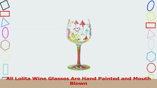 Lolita from Enesco I Love You Mom Wine Glass 9 Multicolor 81d690d2