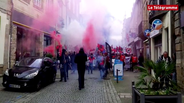Guingamp. EAG-Lyon : les manifestations de ferveur des supporters des gones
